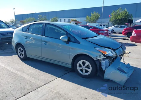 2015 Toyota Prius Three from USA, damaged, VIN JTDKN3DU0F1911103
